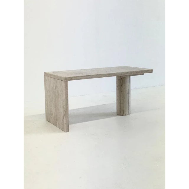 1980s Italian Marble Palissandro Coffee or Side Table, 1980s For Sale - Image 5 of 11