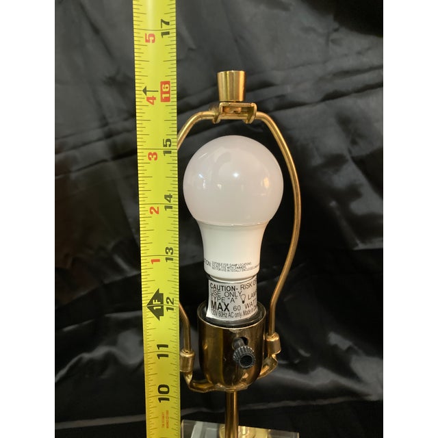 Early 21st Century Victoria Hagan Glass Table Lamp For Sale - Image 10 of 13