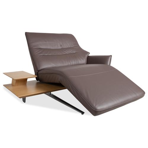 4905 Chaise Lounge in Leather and Wood from Himolla For Sale - Image 18 of 18