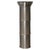 Metal Rl 11 Cylindrical Pedestal in Brushed Aluminum by Caspal For Sale - Image 7 of 7