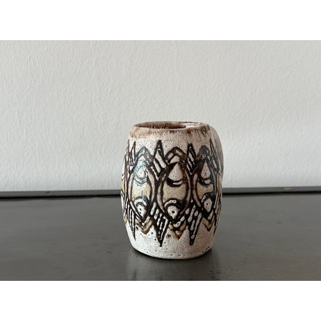 Maritime Mug with Stylized Fish Motifs from Rügen Keramik, 1970 For Sale - Image 13 of 18