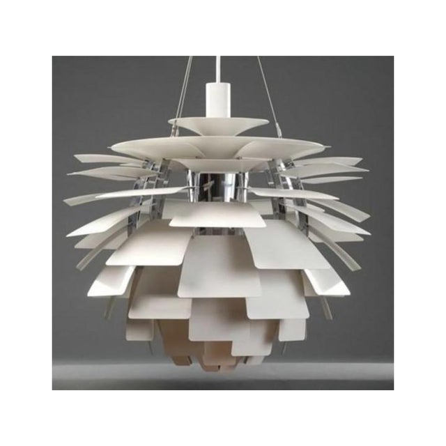 Mid-century modern scandinavian pendant lamp ph artichoke by poul henningsen. Ø 84 cm. Edition from 1982. Some scratches...