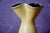 Vintage Two-Tone Yellow and Black Vase by Fernand Elchinger, 1950s For Sale - Image 4 of 10