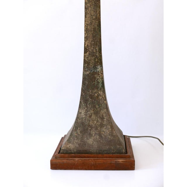 Verdigris Bronze Floor Lamp by Stewart Ross James for Hansen Lighting, 1960s For Sale - Image 14 of 18