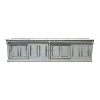 Shabby Chic French Dresser Base Sideboard, 1920s For Sale