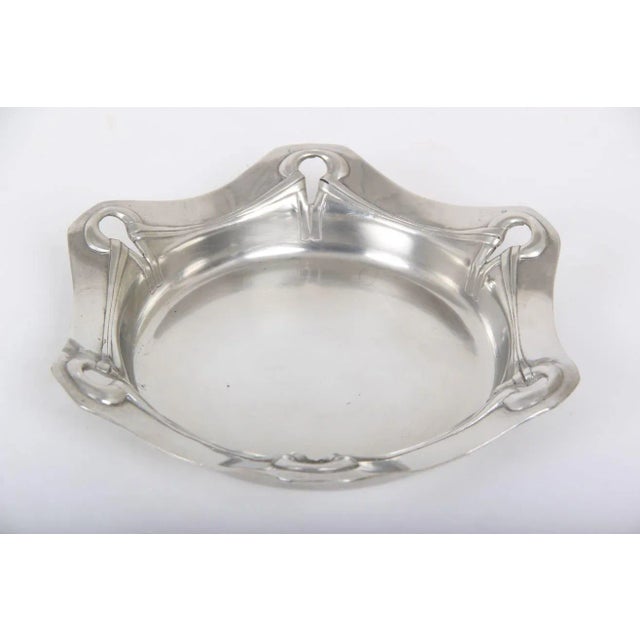 Antique Metal 103 Dish from Hertz & Ballin, 1920s For Sale - Image 6 of 6