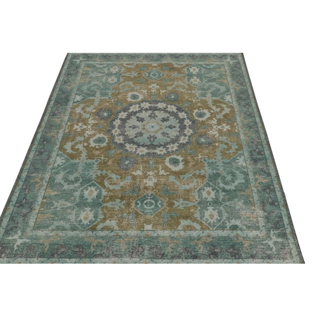 This 9x12 rug is a new addition to Rug & Kilim’s Homage Collection. Hand-knotted in distressed style wool. Further On the...