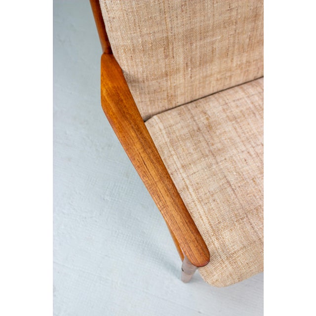 Vintage Danish Teak Easy Chair by Svend Aage Eriksen for Glostrup, 1960s For Sale - Image 12 of 18