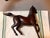 Metal 1970s Tang Dynasty Style Brass Horse Sculptures - Matching Pair Set 22” - Unmarked For Sale - Image 7 of 12