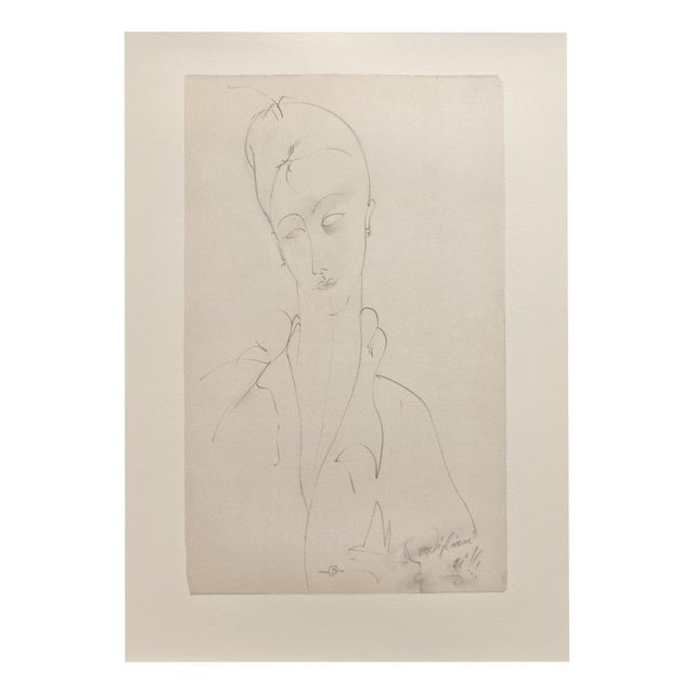 A. Modigliani, Lunia, Lithograph For Sale - Image 7 of 7