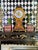 Castilian Imports Oversized Italian Florentine Style Hand-Painted Mantel Clock For Sale - Image 12 of 18