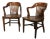 Brown Pr. Vintage Bank of England Jury Chairs Continuous Arm Walnut C 1910/40's For Sale - Image 8 of 11