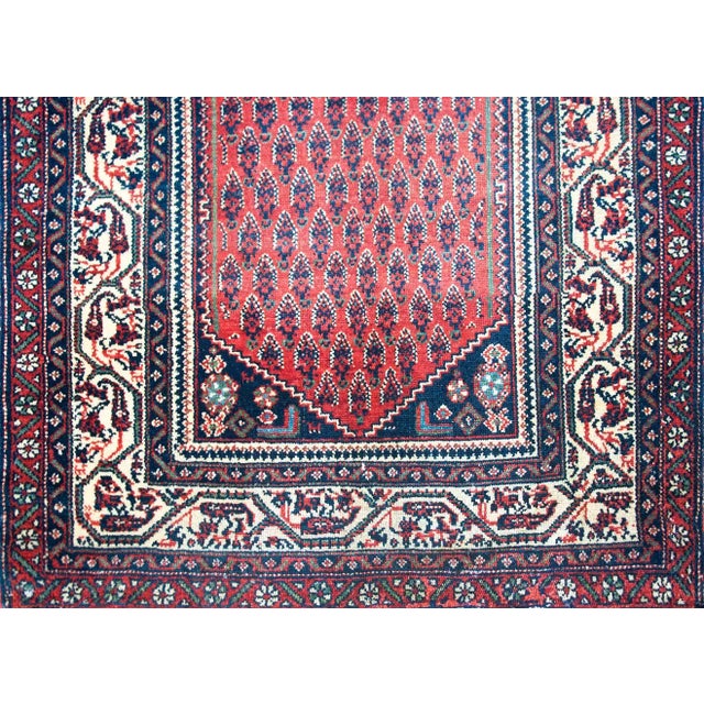 Early 20th Century Persian Seraband Rug For Sale - Image 9 of 13