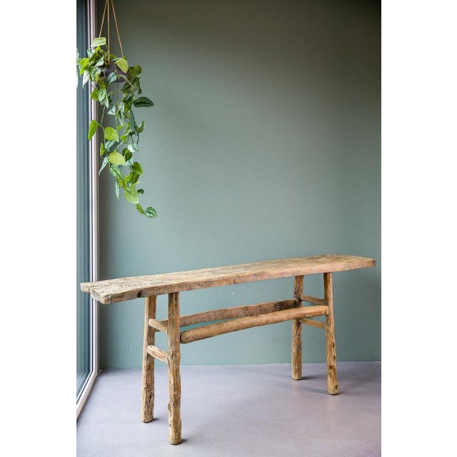 Chinese Elm Wood Sideboard, 1890s For Sale - Image 12 of 12