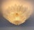 Italian Murano Glass Leave Flush Mount Chandelier For Sale - Image 15 of 18