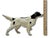 Large Vintage Hubley Manufacturing Company Cast Iron Setter / Hunting Dog Doorstop - Circa 1930s For Sale - Image 18 of 18