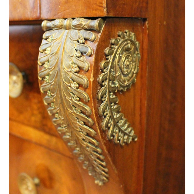 Circa 1805-1815 Empire Period French Marble Top Commode For Sale - Image 9 of 9