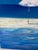 "White Umbrella" Double Canvas Painting, a Pair For Sale - Image 4 of 10