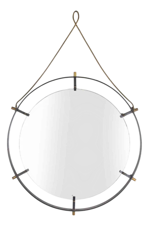 Vintage Mirror from SantAmbrogio and De Berti, 1960s