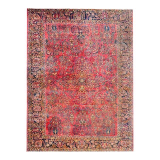 Early 20th Century Persian Sarouk Rug For Sale