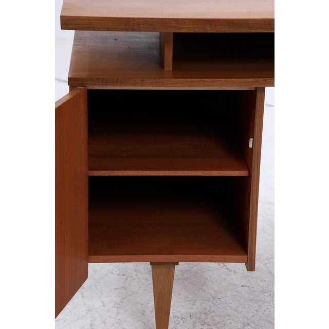 Mid-Century Wooden Desk, 1960s For Sale - Image 9 of 16