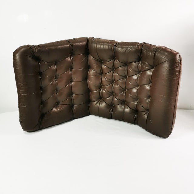 Mid-Century Modren Leather Chair, Denmark, 1970s For Sale - Image 12 of 13