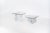 Marble & Glass Coffee Tables, Set of 2 For Sale - Image 11 of 11