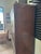 Traditional Vintage Maitland-Smith Embossed Leather & Lacquer Armoire / Bar Cabinet For Sale - Image 3 of 11