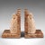1940's Vintage Decorative Bookends For Sale - Image 4 of 9