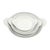 French Provincial Vintage French Pillivuyt White Porcelain Au Gratin Dishes, Graduated - 3 pcs For Sale - Image 3 of 12