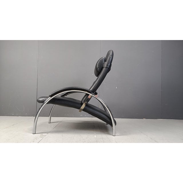 Vintage Relax Chair by Ingmar Relling for Vestlandske, 1980s, in Good conditions. Designed 1980 to 1989 This piece is...