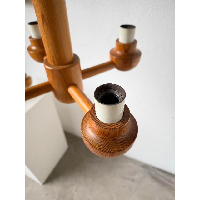 Pine Pendant Lights from Ikea, 1980s, Set of 2 For Sale - Image 16 of 18