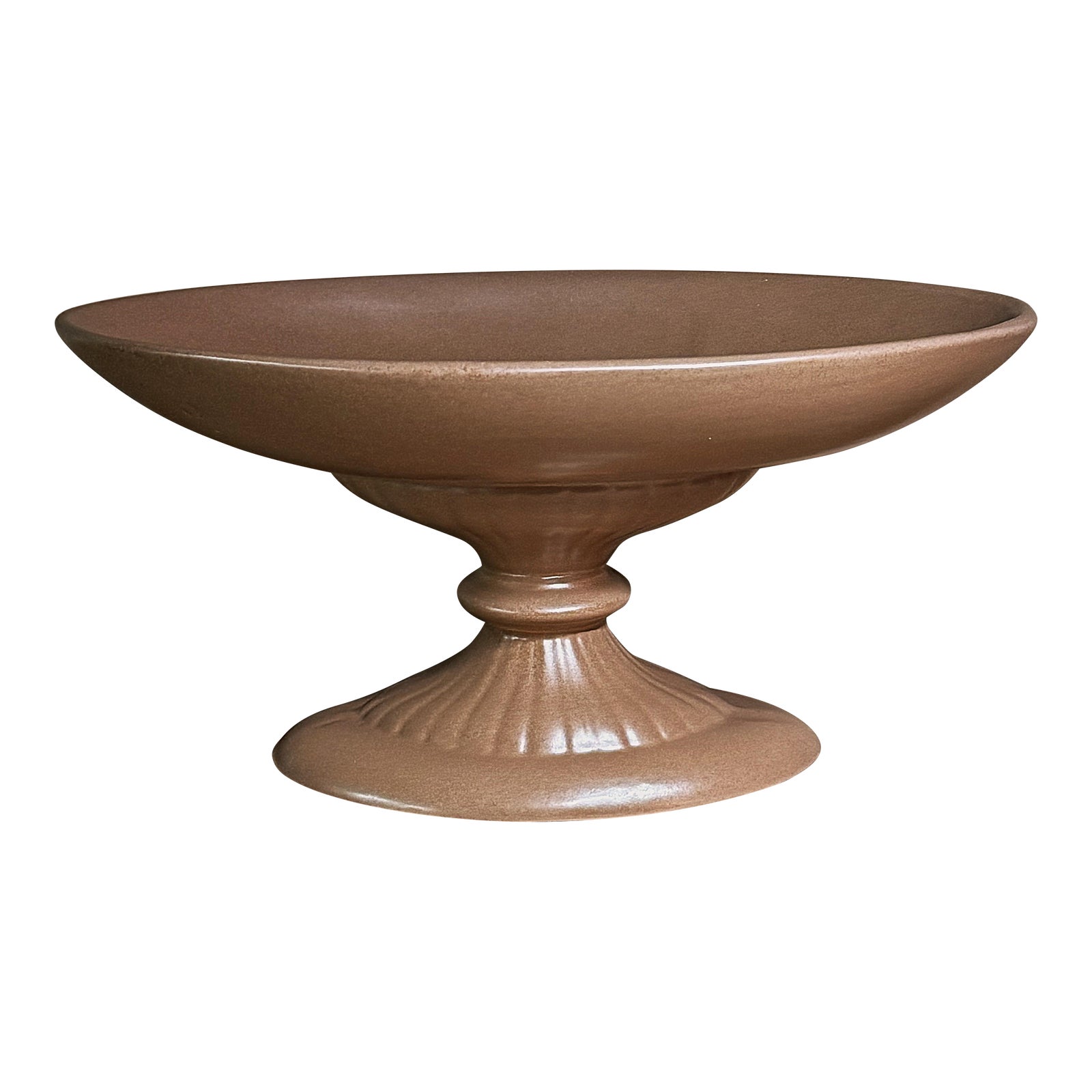 5 X 10 Inch Oval Mid-Century Modern Compote | Chairish