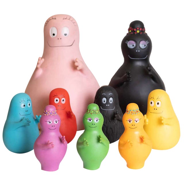 Barbapapa Family, 1974, Set of 9 For Sale