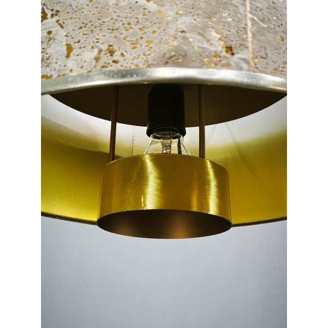 Cork and Brass Pendant by Sven Aage Holm Sørensen, Denmark, 1960s For Sale - Image 9 of 13