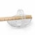 American Vintage American Pressed Glass Basket Relish Candy/Dish W/Handle 7” X 3” X .45” For Sale - Image 3 of 5