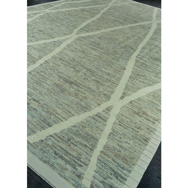 Turkish Turkish Tulu Handmade Rug 11'3" x 16'6" #19355 For Sale - Image 3 of 8
