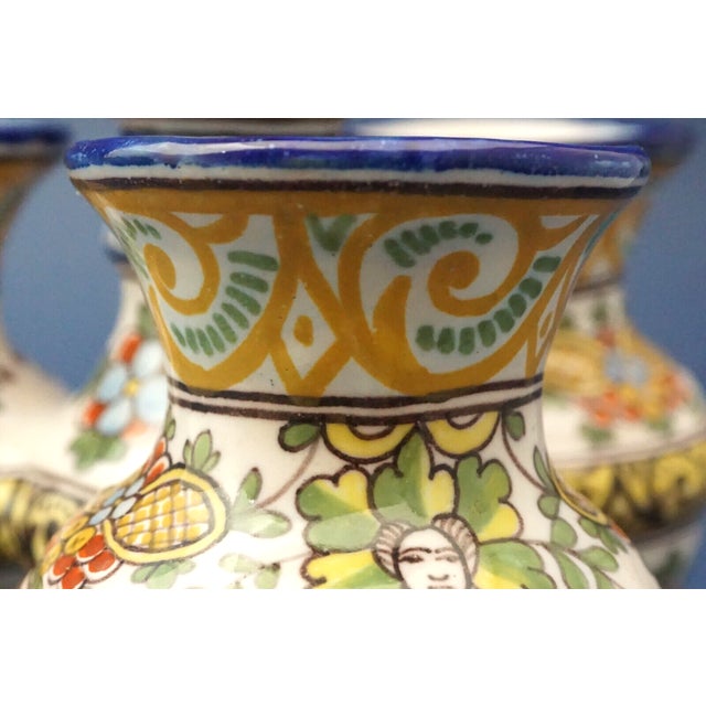 Ceramic Composite Vase by G.M. Antoine Montagnon for Nevers, France, 19th Century For Sale - Image 17 of 18