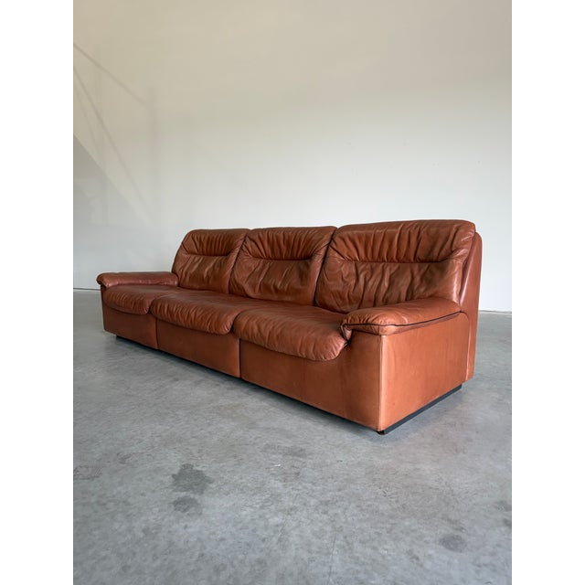 De Sede Vintage De Sede Attrb Ds-66 Sofa, Switzerland c.1970’s For Sale - Image 4 of 12