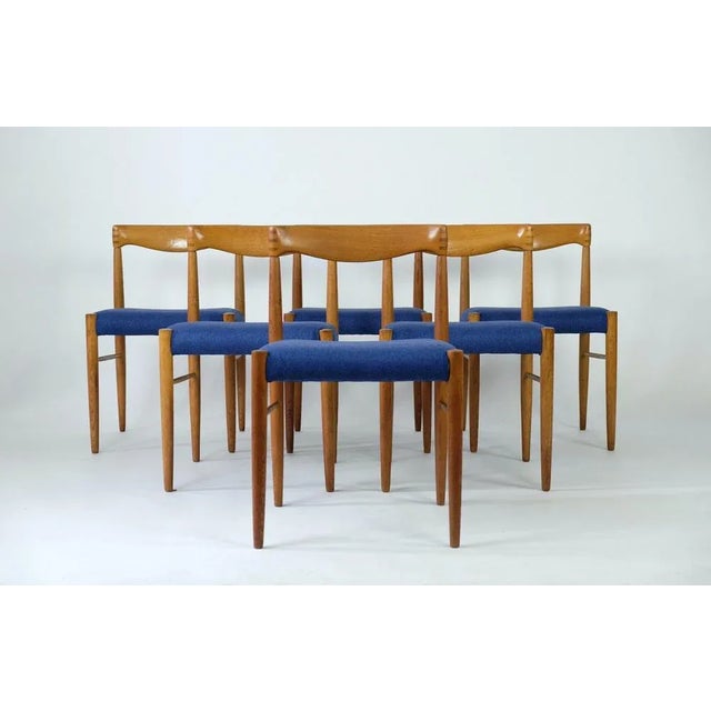 Danish Oak Dining Chairs by Henry Walter Klein for Bramin, 1960s, Set of 6 For Sale - Image 13 of 13