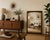 Wood Vintage Danish Modern Mid-Century Modern Walnut Dresser Wall Mirror For Sale - Image 7 of 7