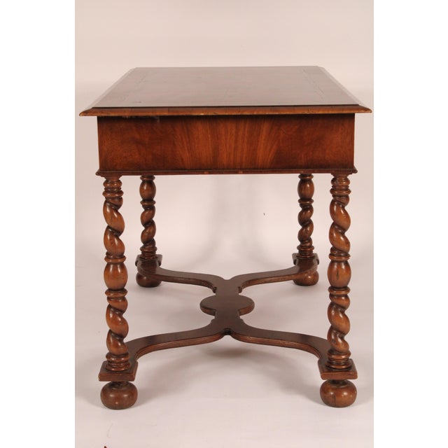 2000 - 2009 Alfonso Marina Louis XIV Style Writing Table For Sale - Image 5 of 12