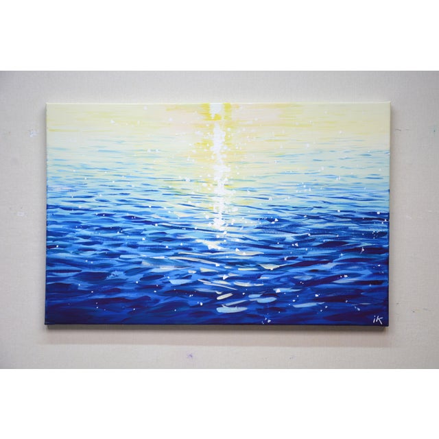 In this painting, I've melded impressionism with fine art to capture the enchanting interplay of light on water at...
