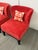 World Market Quincy Slipper Chairs, Pair For Sale - Image 11 of 12