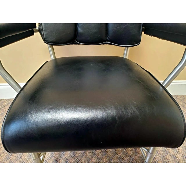 Art Deco Armchair Warren Mcarthur Rare Model With Hidden Ashtrays - a Pair For Sale - Image 3 of 12