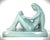 Mid-Century Modern Late 20th Century Haeger Pottery Sage Seafoam Green Mother & Child Statue For Sale - Image 3 of 12