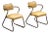 Mid 20th Century Pair of After-Kem Weber Streamline-Art Deco Chrometube and Vinyl Chairs For Sale