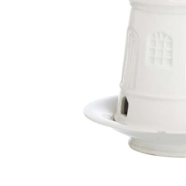 Porcelain Castle Lamp with Teapot from Vista Alegre For Sale - Image 3 of 6