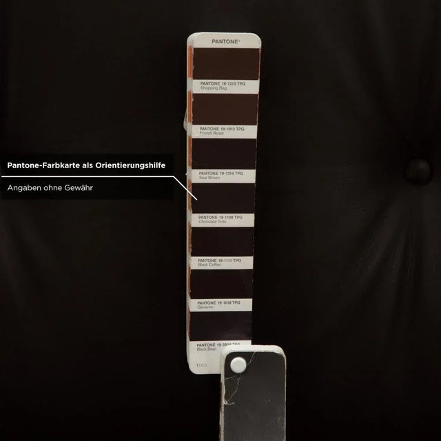 Set of Lounge Chair and Ottoman in Dark Brown Leather by Charles & Ray Eames for Vitra For Sale - Image 14 of 18