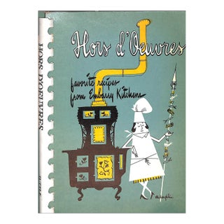 "Hors D'Oeuvres: Favorite Recipes From Embassy Kitchens" 1974 Edmond, Shom Atkin [Editor] For Sale